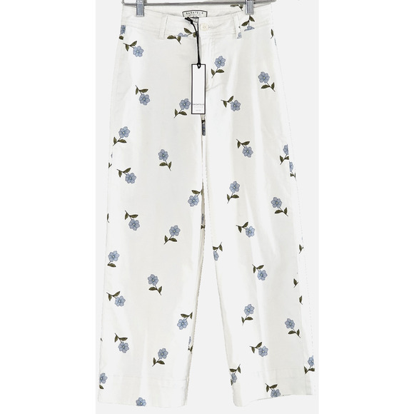 bagatelle Pants - Bagatelle Collection New York Women’s Floral Pants Cottagecore Stretch NWT Sz 2